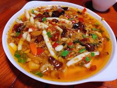 油呛鱿鱼-玛扎烧烤私房菜