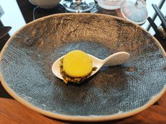 坚果香芒红酒鹅肝-广州文华东方酒店·江-由辉师傅主理