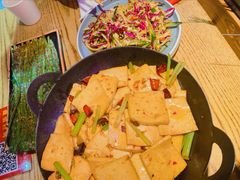 干锅千叶豆腐-大哈福烧烤·海鲜·家常菜(延安三路店)