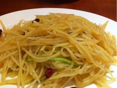 酸辣土豆丝-老头儿油爆虾(星光一期店)