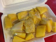 -芒果糯米饭摊子