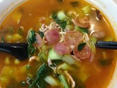 香肠肉丝面-项记面馆(明瓦廊店)