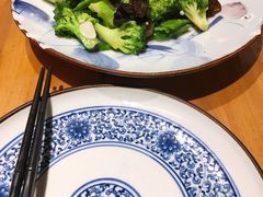 山茶油炒远郊时蔬-顺承小院儿