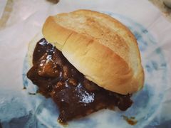 沙爹牛肉猪仔包-渔记茶餐厅(渔村店)