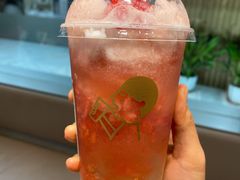 雪山莓莓桂花冻-喜茶(广州中山六路店)