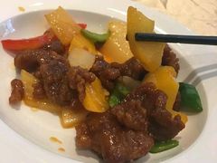 菠萝咕噜肉-浦东绿地铂骊酒店品珍轩中餐厅