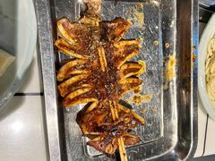 铁板大鱿鱼-百味源炭火烤翅 ·夜市大排档(酒仙桥店)