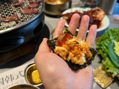 -草家酱蟹炭火烤肉店(珲春南路一店)