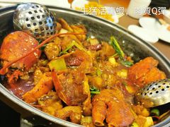 香辣龍蝦雞煲-御龙海鲜火锅(十六浦店)