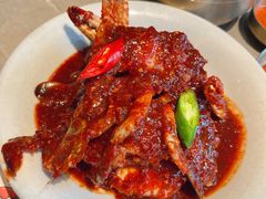 -草家酱蟹炭火烤肉店(珲春南路一店)