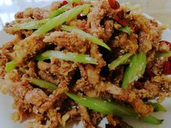 干煸鱿鱼须-鑫来子菜馆
