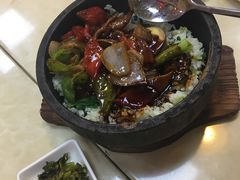 酱爆猪肝菜饭-南八仙·老上海味道(南京东路店)