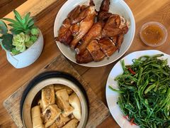 -竹语饭香·原生态农庄·烧鸡·竹筒饭·河鲜(森林海白水寨店)