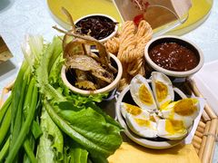 煎饼卷大葱-沽上民肴·海鲜锅贴·天津菜(福州道鸿正家园店)