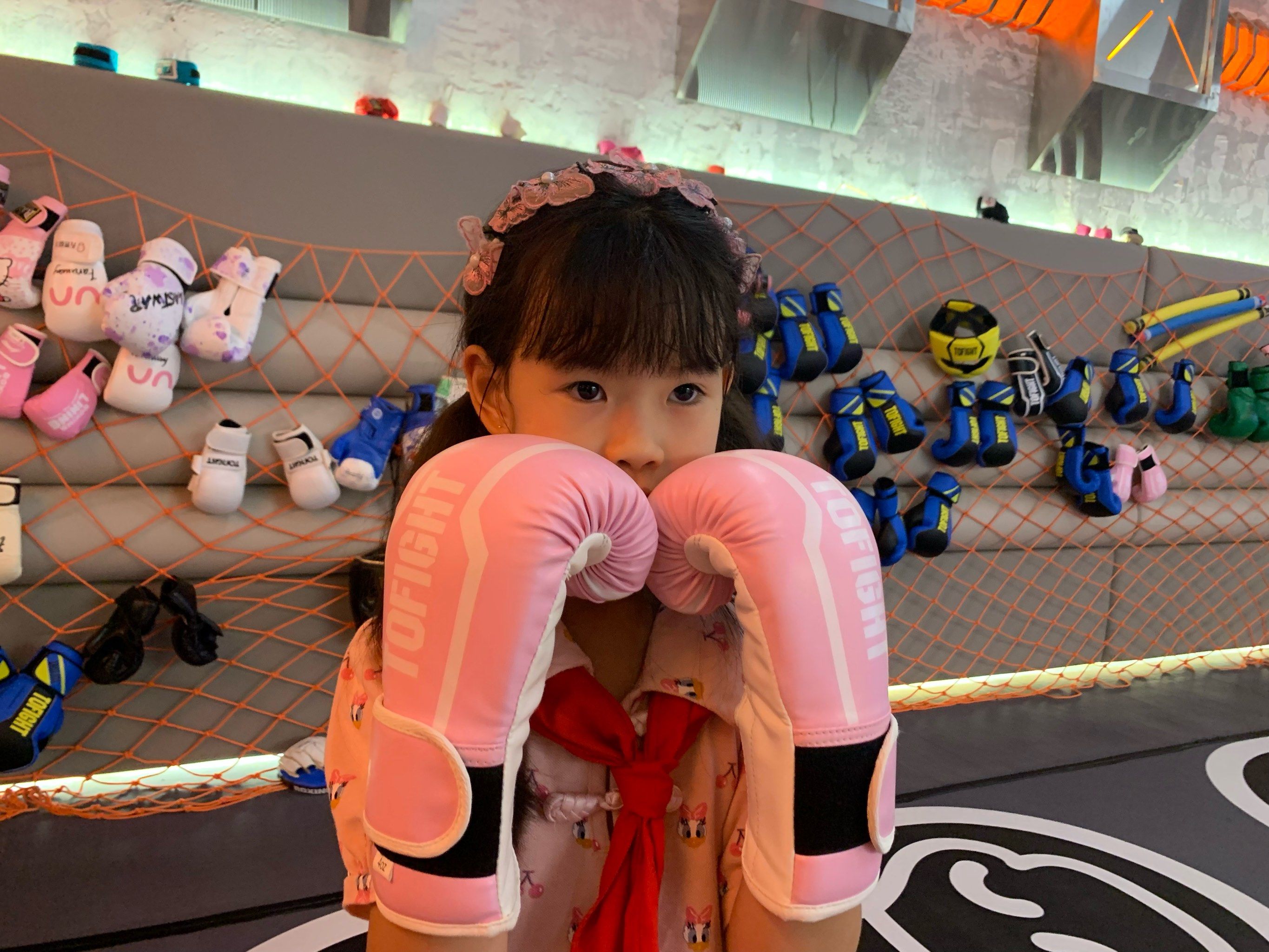 拳击小战士的一天