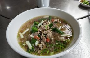 Boiled Pork and Rice Noodle Soup