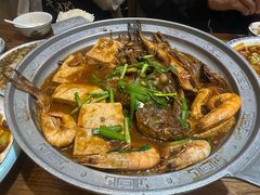 -东来菜馆•手抓海鲜家常菜•海鲜锅贴(鸽子窝店)