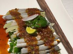 秋葵拌沙虫-黑明餐厅(白鹭洲店)