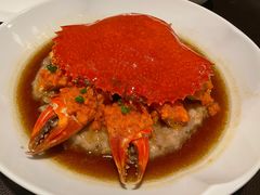 和乐蟹蒸手剁肉饼-广州文华东方酒店·江-由辉师傅主理