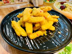 蛋黄焗山药南瓜-小锅饭(欧亚卖场店)