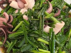 笔管鱼炒韭菜-胶东海鲜大排档(北太平庄店)