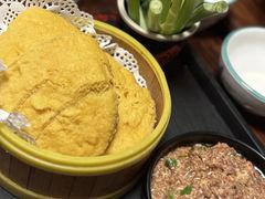 虾酱炒鸡蛋-小仙居·农家宴烤羊· 农庄
