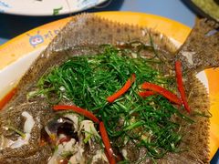 清蒸多宝鱼-喜碧海鲜·二十年本土海鲜老字号(上排店)