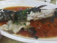 清蒸笋壳鱼-上海阿潘舟山海鲜店(东宝兴路店)