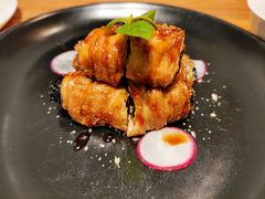 腐衣紫菜卷-朵朵开素食餐厅(后宰门街店)