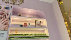 -孔雀手美甲美睫护理