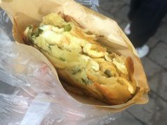 鸡蛋火烧-皮市街大油火烧