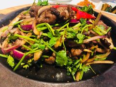 洋葱炒烤肉-中发源·清真餐厅(南油店)