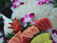 今日生鱼片组合（3种）-浪花亭日本料理(古田路店)