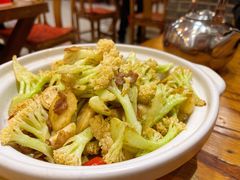 干锅有机菜花-陈家老院子·长春特色东北家宴(一匡街店)