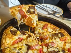 铁盘意式牛肉风味披萨-必胜客(会展店)