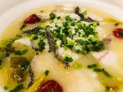 水煮酸菜龙趸-广州文华东方酒店·江-由辉师傅主理