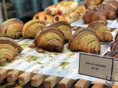 Taro&nbsp;Croissant-Top Impression Bakery Wolli Creek