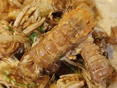 椒盐爬虾-旺角小渔村·海肠捞饭开创者(环山路店)