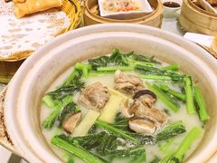 烧骨煲春菜-阿锋鲍鱼酒家美食汇(华安店)