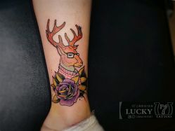 -幸运7纹身刺青Lucky7tattoo