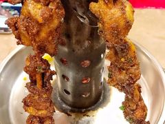 菠萝碳烤鸡腿-斗鸡饭场伙(新南门店)