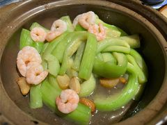 湖虾仁玉带丝瓜-南京大牌档(青岛万象城店)