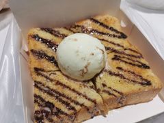 香草冰淇淋厚吐司-阿信厚吐司(曾厝垵店)