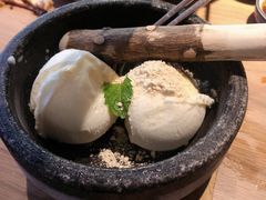 石烧香草冰淇淋-烧肉达人•炭火烧肉(新天地店)