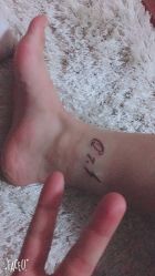 文字、和喜欢的闪电-禹治刺青·穿孔·原创设计