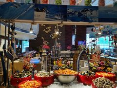 自助取餐区-广州希尔顿逸林酒店-OPEN開·全日制餐厅·海鲜·小火锅·自助餐(东风路店)