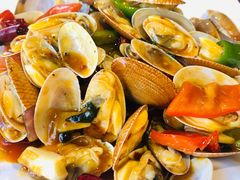 豉油炒花甲-强记海鲜·大排档(蛇口新街店)