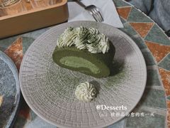 抹茶蛋糕-拾壹cafe·工作室