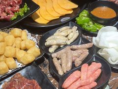-啊美丽炭火烤肉(滑翔一店)