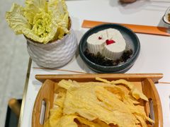 炸腐竹-牛人日志·鲜牛肉骨汤火锅(万科里瑧店)